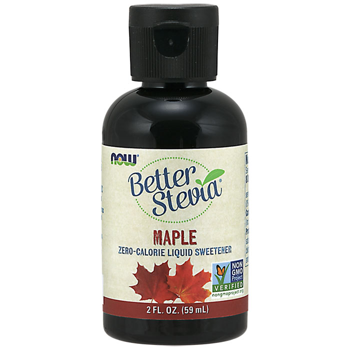 BetterStevia Liquid Stevia - Maple Flavor, 2 oz, NOW Foods