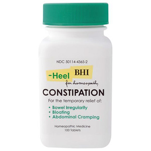 BHI Constipation Formula, 100 Tablets, MediNatura