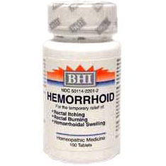BHI Hemorrhoid Formula, 100 Tablets, MediNatura