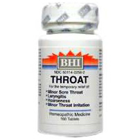 Heel/BHI BHI Throat Formula 100 tabs, Heel/BHI