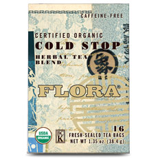 Cold Stop Tea, 16 Tea Bags, Flora Health