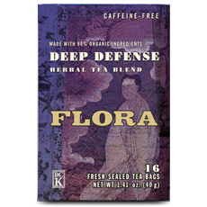Deep Defense Tea, 16 Tea Bags, Flora Health