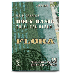 Holy Basil Tea, 16 Tea Bags, Flora Health