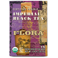 Imperial Black Tea, 16 Tea Bags, Flora Health