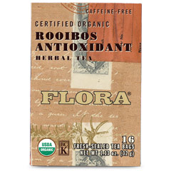 Rooibos Antioxidant Tea, 16 Tea Bags, Flora Health