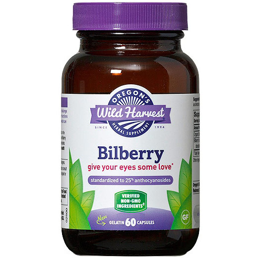 Bilberry, 60 Capsules, Oregons Wild Harvest