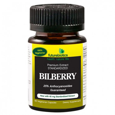 Bilberry Complex, Standardized Extract, 60 caps, Futurebiotics