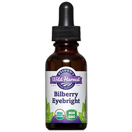 Bilberry Eyebright Liquid Extract, Organic, 1 oz, Oregons Wild Harvest