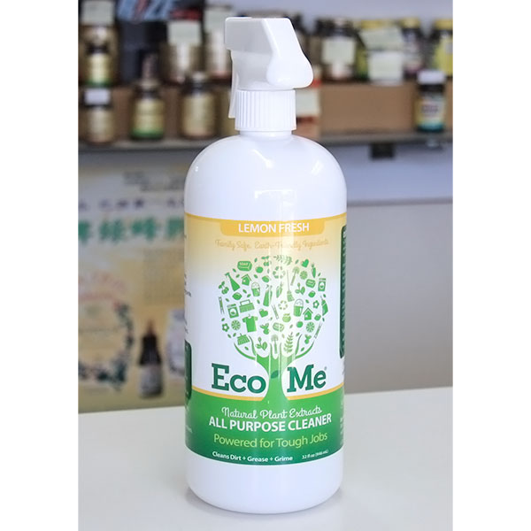 Eco-Me All Purpose Cleaner Lemon Fresh, Natural Plant Extracts, 32 oz