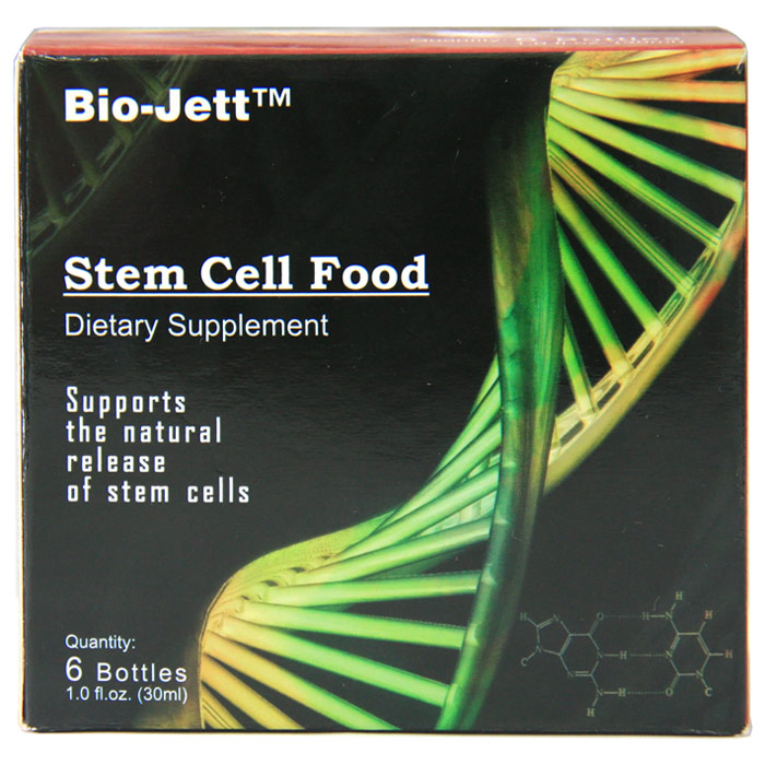 Bio-Jett Stem Cell Food Liquid, 1 oz x 6 Bottles