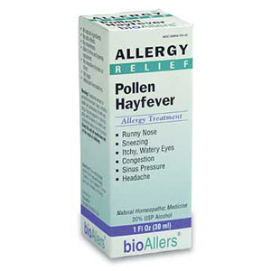 bioAllers Pollen/Hayfever Relief 1 fl oz