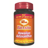 BioAstin 12 mg, Astaxanthin Super Strength, 25 Capsules, Nutrex Hawaii
