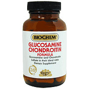 Biochem Glucosamine/Chondroitin Formula 60 Vegicaps, Country Life