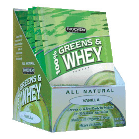 Biochem Sports Biochem Sports 100% Greens & Whey Packet - Chocolate 10 Packs