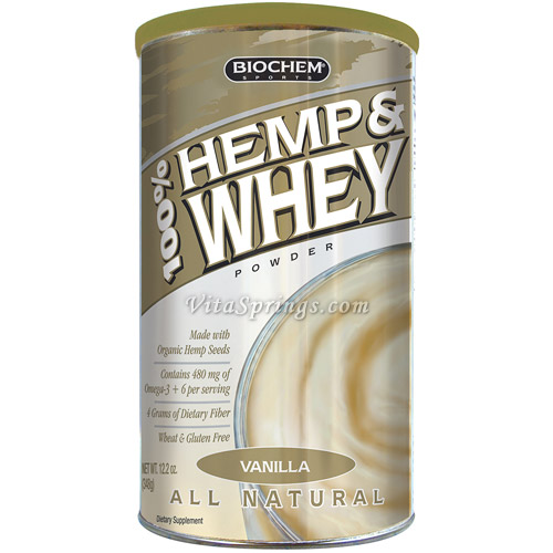 Biochem Sports Biochem Sports 100% Hemp & Whey Powder 1 Lb