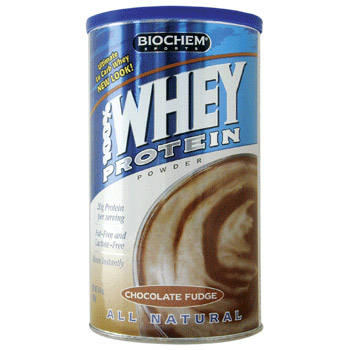 Biochem Sports 100% Whey Protein - Chocolate Fudge 14.4 oz
