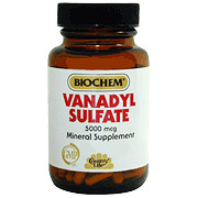 Biochem Vanadyl Sulfate 5000 mcg 180 Vegicaps, Country Life