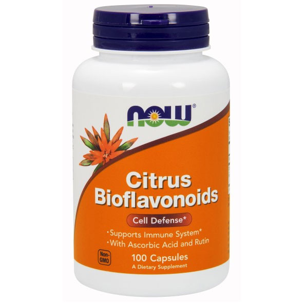 Bioflavonoid 700mg 100 Caps, NOW Foods