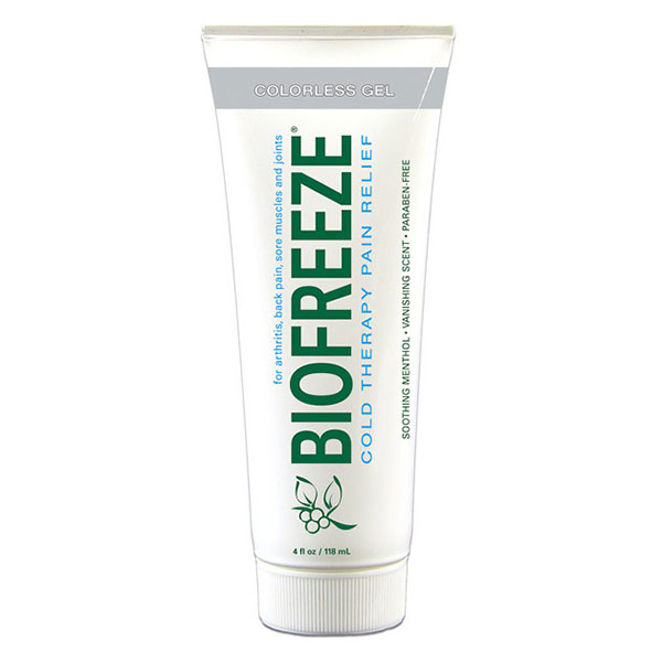 Biofreeze Colorless Gel Tube, Pain Reliever, 4 oz