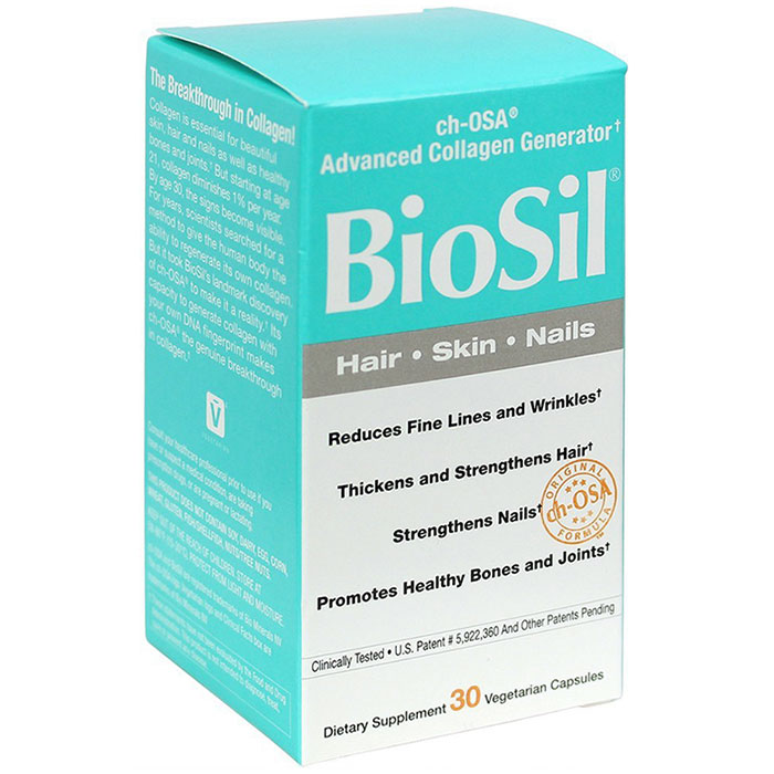 BioSil ch-OSA Advanced Collagen Generator, 30 Vegetarian Capsules