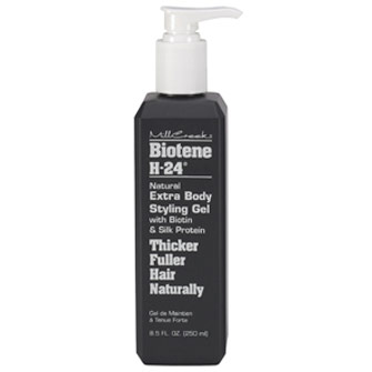 Mill Creek Botanicals Biotene H-24 Extra Body Styling Gel, 8.5 oz, Mill Creek Botanicals