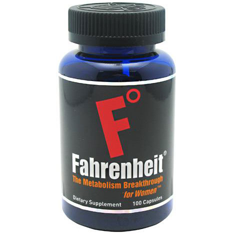 Fahrenheit Diet Pill, Womens Fat Burner, 100 Capsules, Biotest