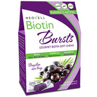 Biotin Bursts Soft Chews, Acai Berry, 30 Chews, NeoCell