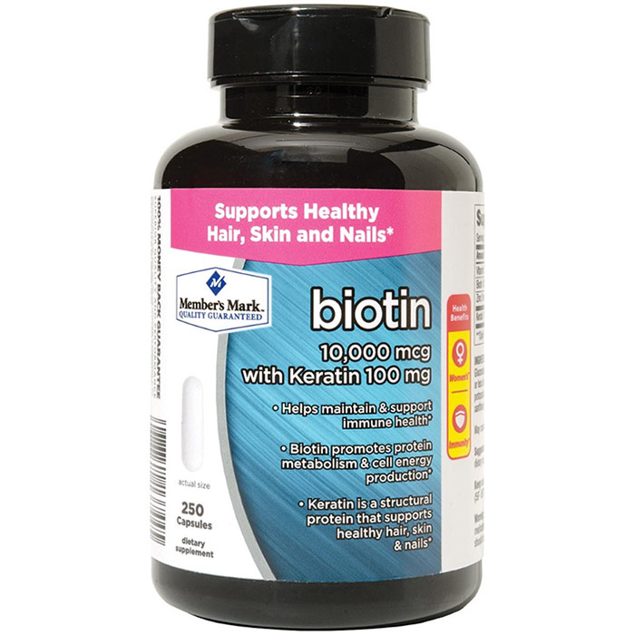 Biotin 5000 mcg Extra Strength, Cherry Flavor, 250 Fast Dissolve Tablets, Natrol