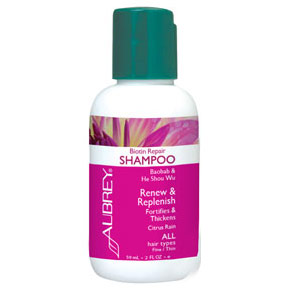 Biotin Repair Shampoo, Trial / Travel Size, 2 oz, Aubrey Organics