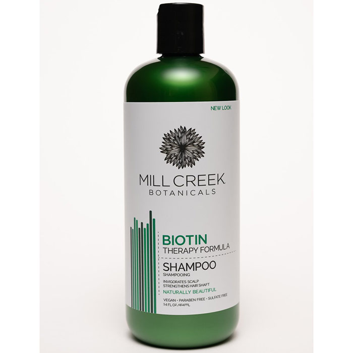 Biotin Shampoo, 16 oz, Mill Creek Botanicals