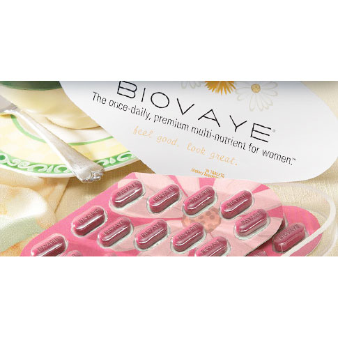 Biovaye Multi-Nutrient For Women, 30 Tablets, Vianda