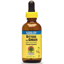 Bitters with Ginger Alcohol Free 2 oz liquid from Natures Answer
