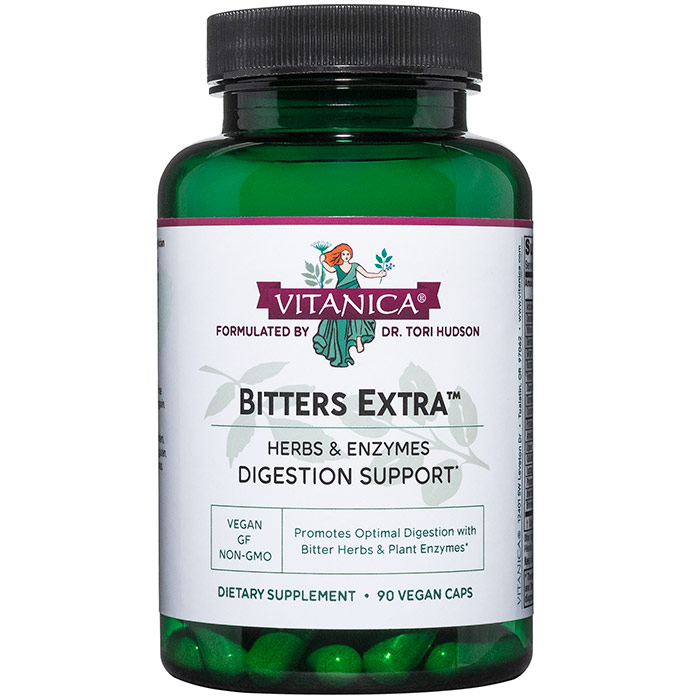 Bitters Extra, Value Size, 90 Vegetarian Capsules, Vitanica