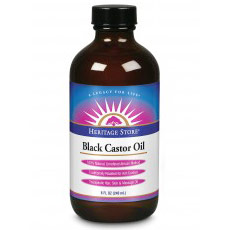 Black Castor Oil, 8 oz, Heritage Products