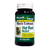 Mason Natural Black Cohosh 40 mg, 60 Capsules, Mason Natural