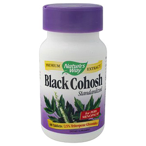 Black Cohosh Extract Standardized 60 tabs from Natures Way