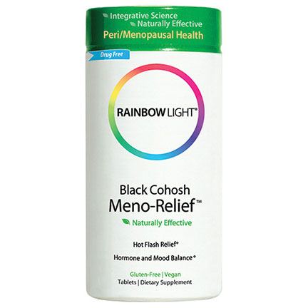 Rainbow Light Black Cohosh Meno-Relief 1650 60 tabs, Rainbow Light
