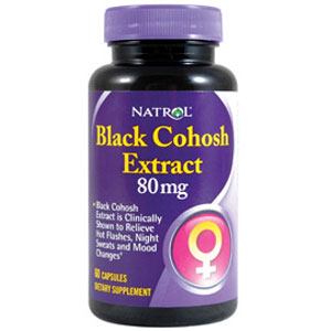 Black Cohosh 80mg 60 caps from Natrol