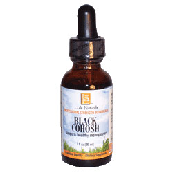 Black Cohosh Organic, 1 oz, L.A. Naturals