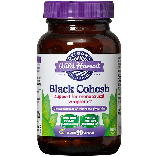 Black Cohosh, Organic, 90 Capsules, Oregons Wild Harvest