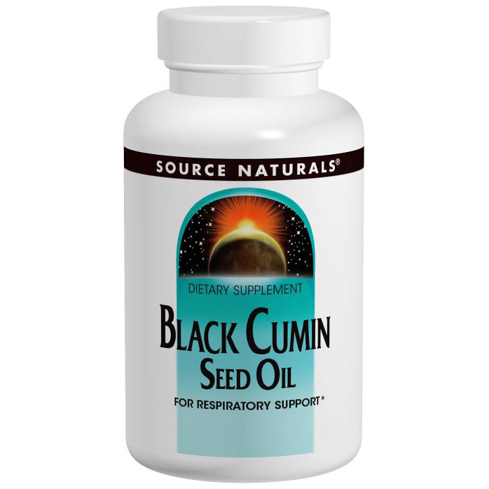 Black Cumin Seed Oil 500 mg, 120 Softgels, Source Naturals