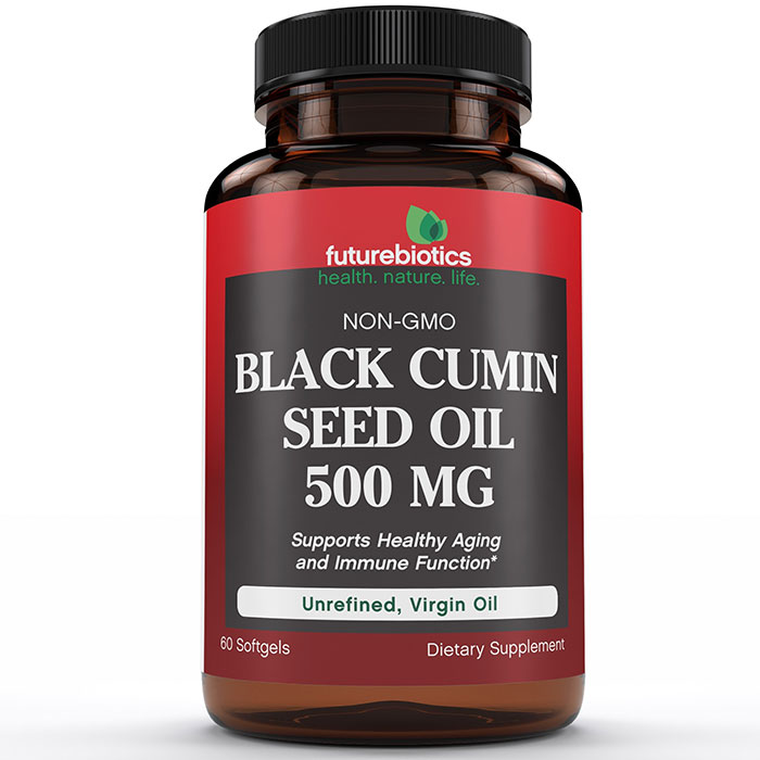 Black Cumin Seed Oil 500 mg, 60 Softgels, FutureBiotics