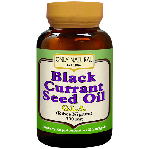 Black Currant Seed Oil, 60 Softgels, Only Natural Inc.