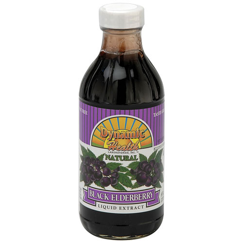 Black Elderberry Liquid Extract, 8 oz, Dynamic Health Labs