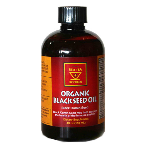Organic Black Seed Oil, 4 oz, African Red Tea Imports