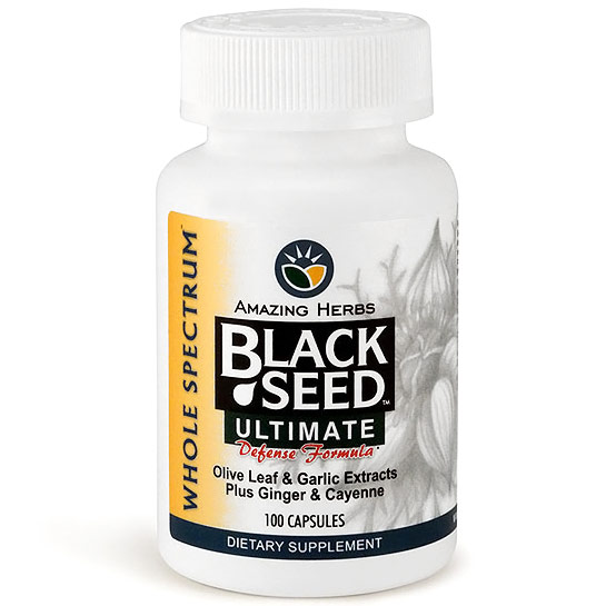 Black Seed Ultimate Defense Formula, 100 Capsules, Amazing Herbs