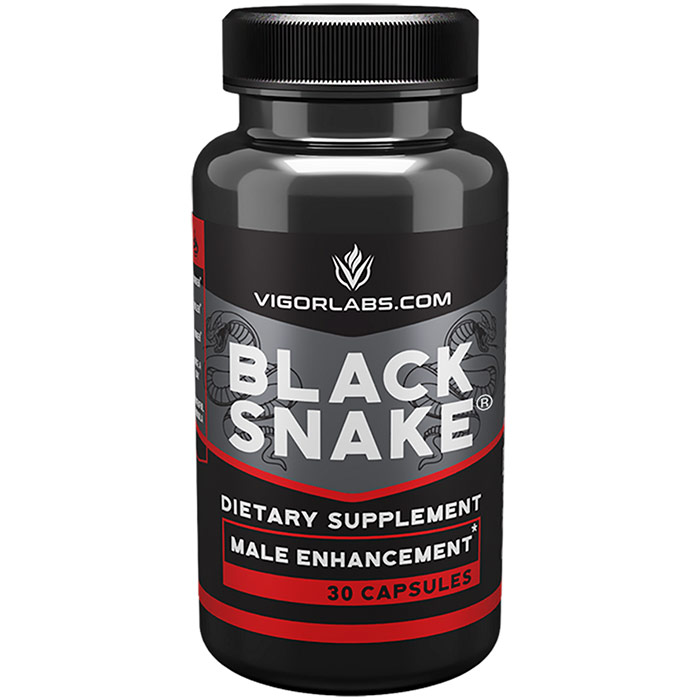 Black Snake, Male Enhancement, 30 Capsules, Vigor Labs