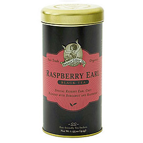 Zhena's Gypsy Tea Organic Black Tea, Raspberry Earl, 6 x 22 Tea Bags/Case, Zhena's Gypsy Tea