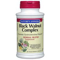 Black Walnut Complex 90 vegicaps from Natures Answer