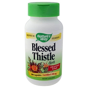 Blessed Thistle 100 caps from Natures Way